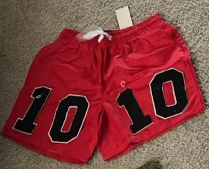 1010 Red Shorts